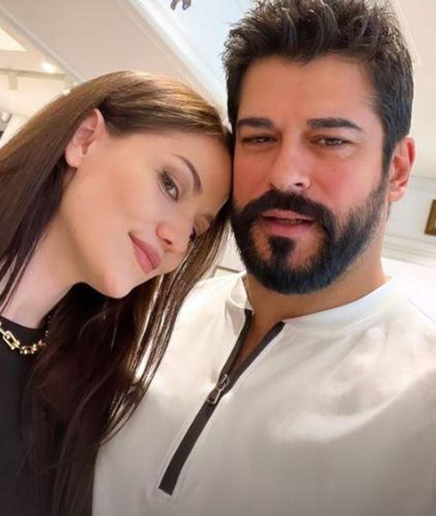 Burak Özçivit-Fahriye Evcen çiftinden romantik selfie