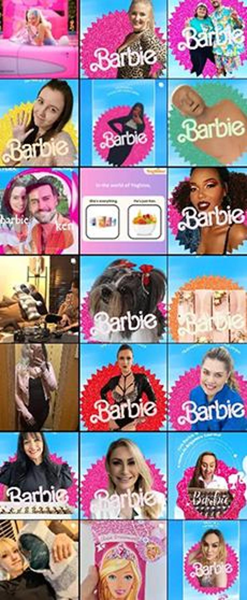 'Barbie' akımı başladı! Dünyanın en ünlü bebeği canlandı