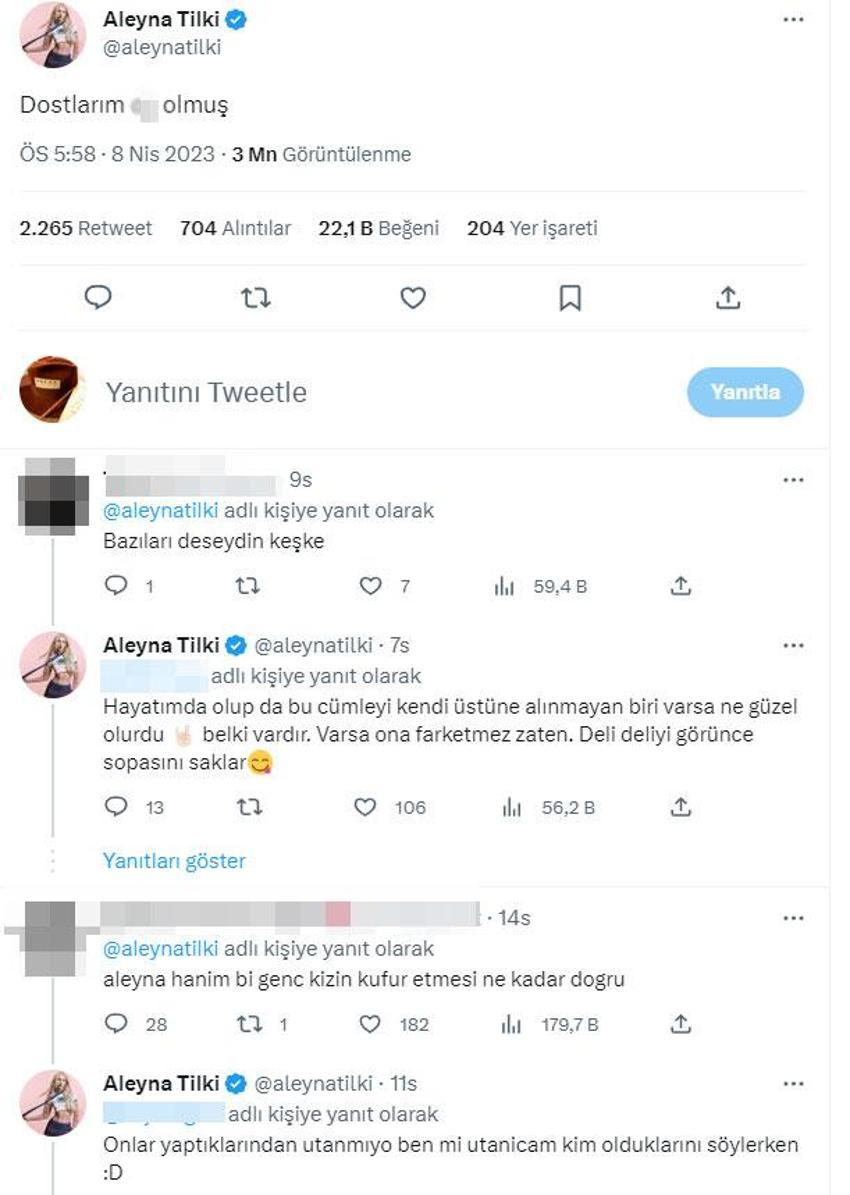 Ne yaptın Aleyna! Tepki çeken paylaşım