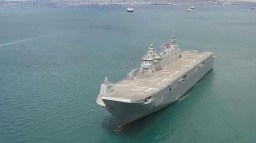 TCG Anadolu nerede, İzmir'e geldi mi, ne zaman gelecek? TCG Anadolu İzmir'de nereye gelecek? (TCG Anadolu İzmir ziyaret saatleri)