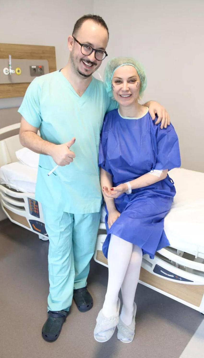 Songül Karlı güzellik için yine bıçak altına yattı!