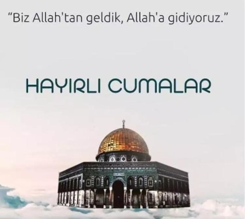Cuma mesajları en yeni! 14 Nisan Resimli Cuma mesajları 🤲 Ramazan'ın son cuma gününe özel sözler