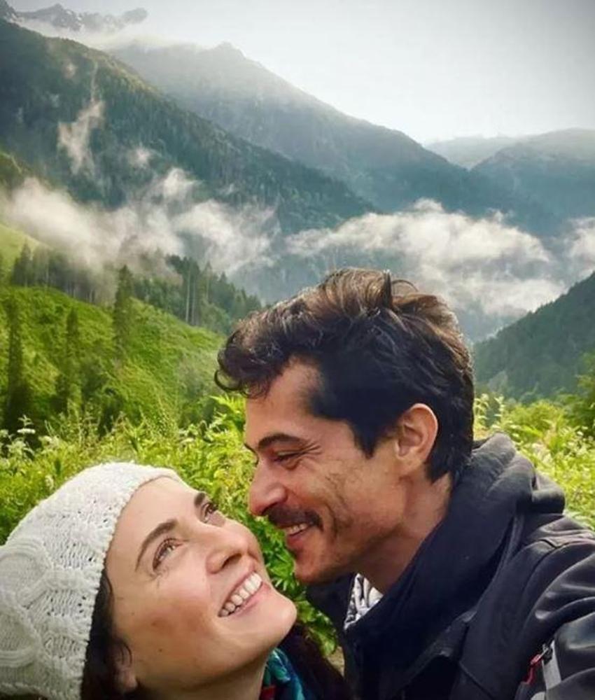 Aslıhan Gürbüz ile İsmail Hacıoğlu'ndan yeni aşk pozu!
