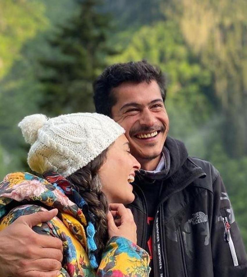 Aslıhan Gürbüz ile İsmail Hacıoğlu'ndan yeni aşk pozu!