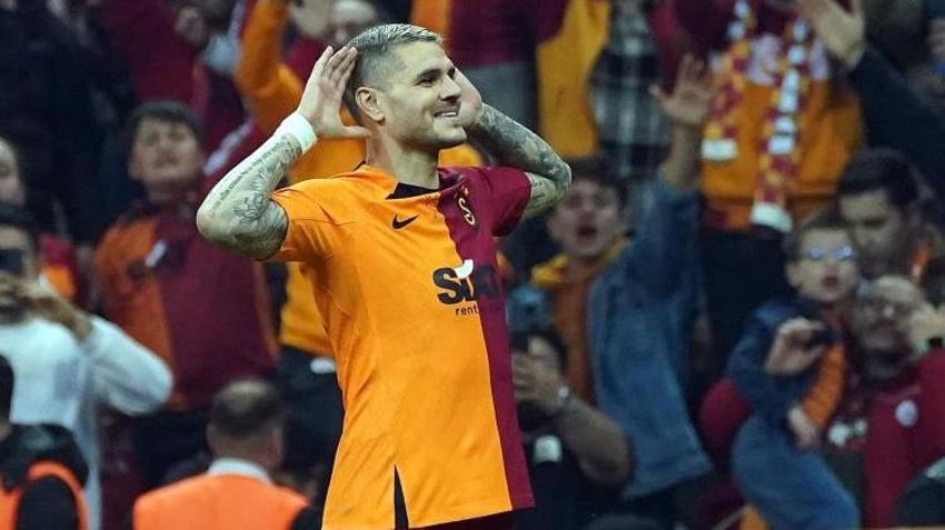 Mauro Icardi damga vurdu! Galatasaray'da Radamel Falcao'dan sonra bir ilk