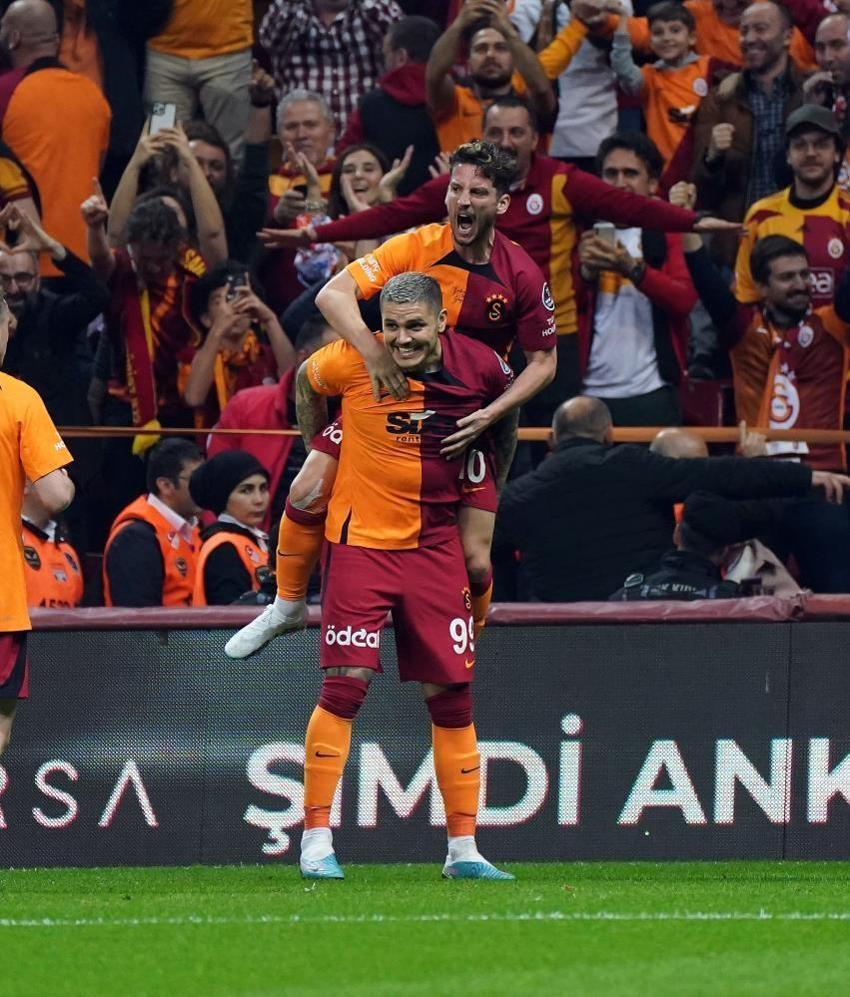 Mauro Icardi damga vurdu! Galatasaray'da Radamel Falcao'dan sonra bir ilk