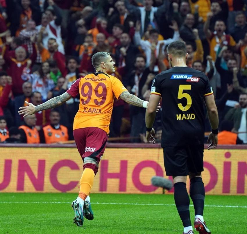 Mauro Icardi damga vurdu! Galatasaray'da Radamel Falcao'dan sonra bir ilk
