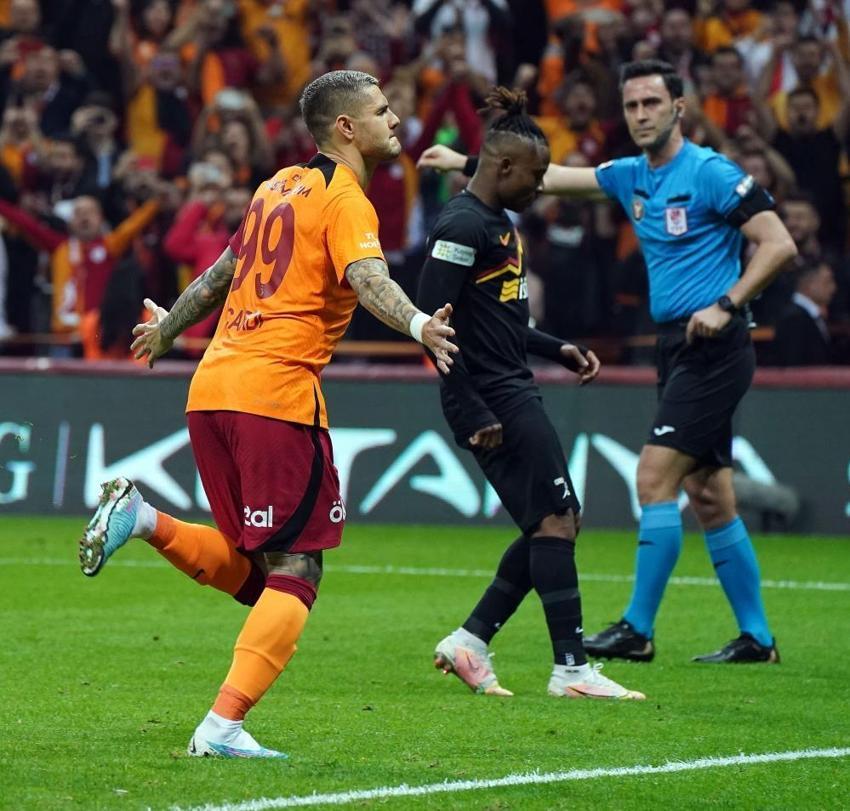 Mauro Icardi damga vurdu! Galatasaray'da Radamel Falcao'dan sonra bir ilk
