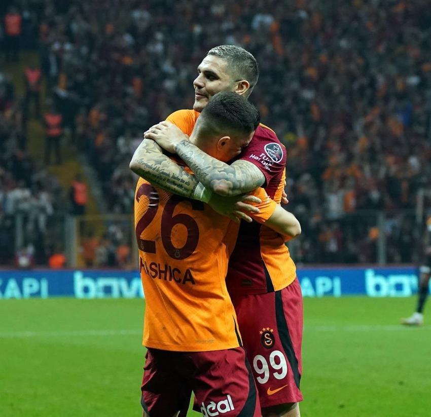 Mauro Icardi damga vurdu! Galatasaray'da Radamel Falcao'dan sonra bir ilk