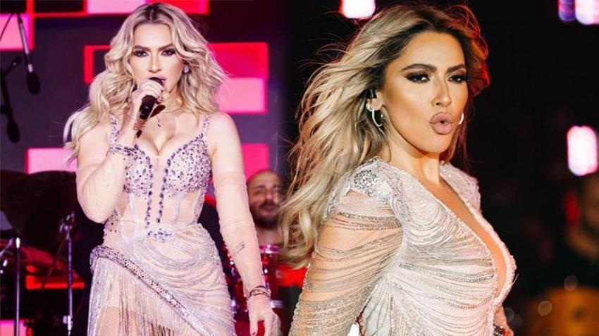 Hadise küvet pozlarıyla yaktı geçti!