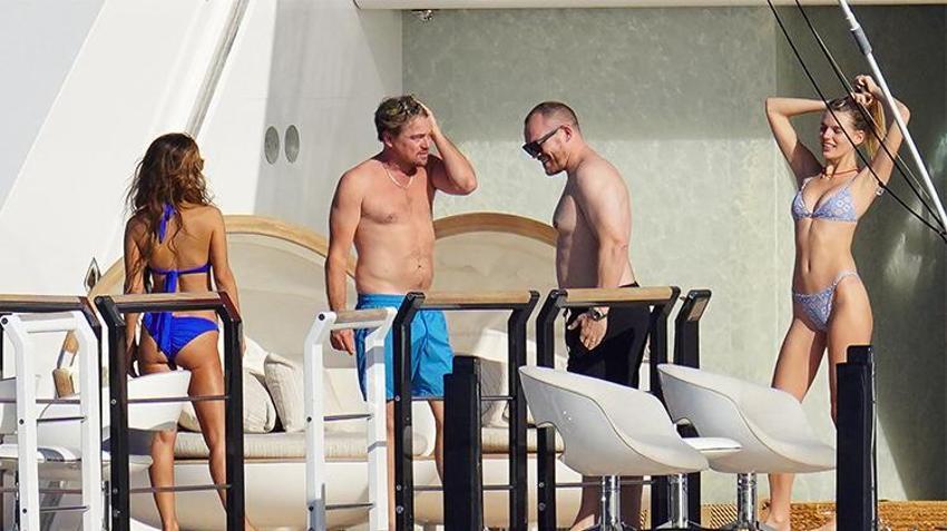 Leonardo DiCaprio'nun çapkınlık turu bitmiyor! Irına Shayk ile Coachella'da görüntülendi