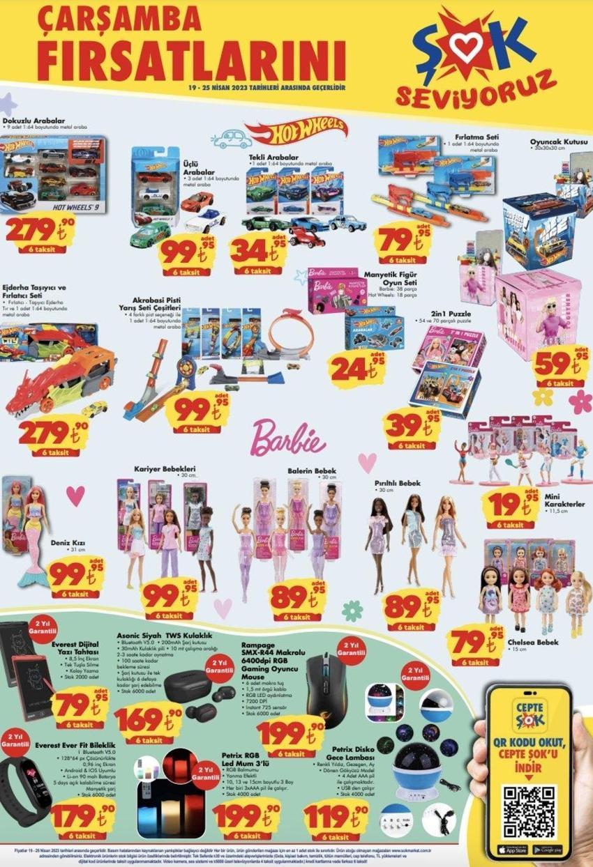 ŞOK 20 Nisan-30 Mayıs 2023 aktüel katalog yayınlandı! Kafa bandlı kulaklık 199 TL... Kamp sandalyesi, mangal indirimli ne ararsan var!