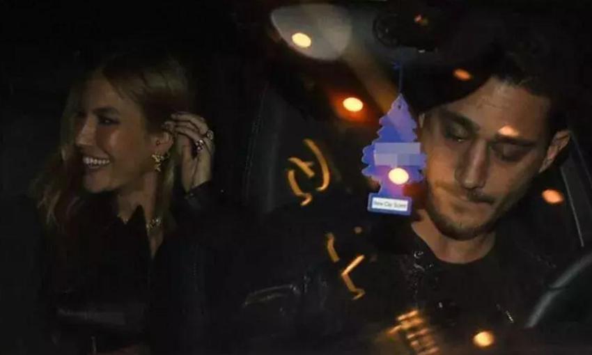 Evlilik sinyali! Çağla Şıkel sevgilisi Nail Gönenli'nin ağzını kapattı