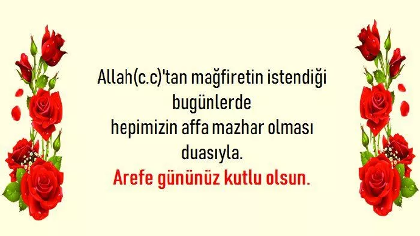 Arefe günü mesajları 2023! Resimli, dualı, ayetli Ramazan bayramı arefesi kutlama mesajları, sözleri