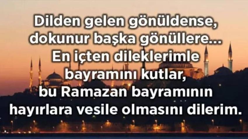 Bayram ve Cuma mesajları! 21 Nisan 2023 resimli, dualı Ramazan Bayramı mesajları! En anlamlı bayram/Cuma mesajları, sözleri