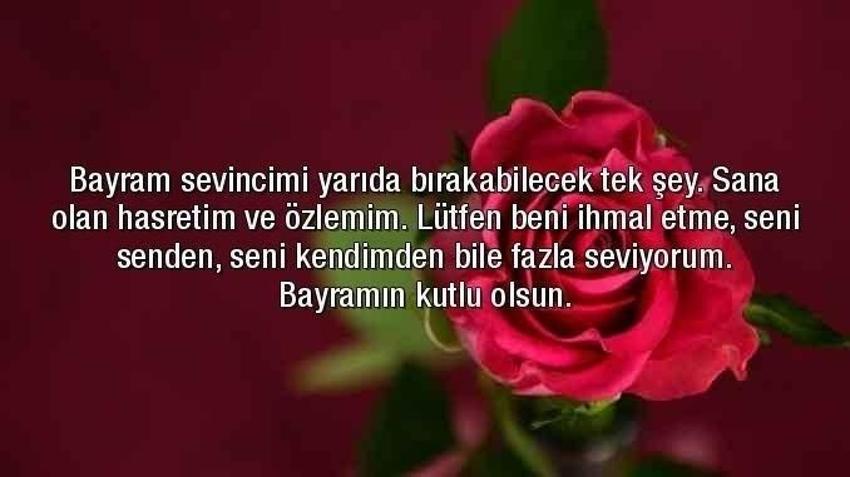 Sevgiliye bayram mesajları 21 Nisan 2023! Sevgiliye romantik Ramazan Bayramı mesajları, sözleri...