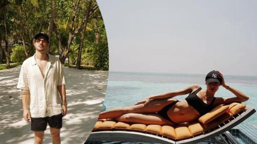 Mert Yazıcıoğlu'na poz veren Dilan Çiçek Deniz'den 'Titanic' göndermesi!