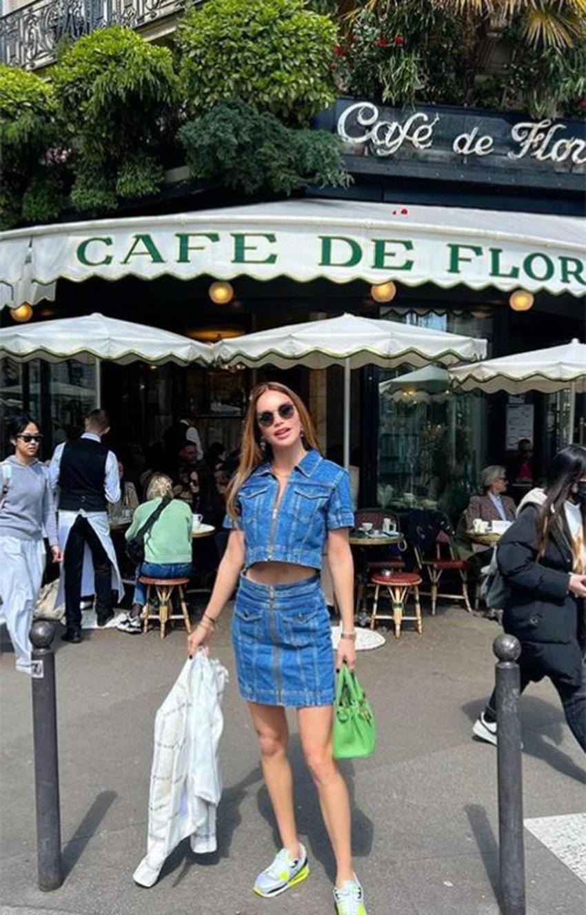 Ebru Şallı- Uğur Akkuş çifti Paris'te buzları eritti!