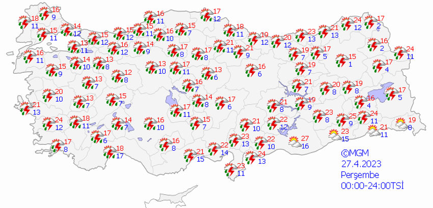 Sıcaklık 5 derece düşecek, çok şiddetli yağmur geliyor! Meteoroloji saat verdi, 7 gün sürecek