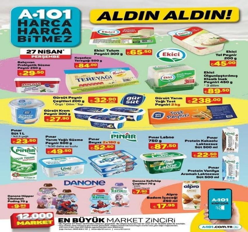 A101 30 Nisan aktüel katalog 2023 yayınlandı! A101 Bahar ürünlerinde dev indirim var! Ped, çadır ne ararsan fiyatlar dipte!
