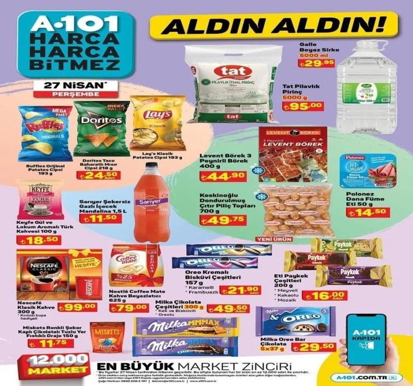 A101 30 Nisan aktüel katalog 2023 yayınlandı! A101 Bahar ürünlerinde dev indirim var! Ped, çadır ne ararsan fiyatlar dipte!