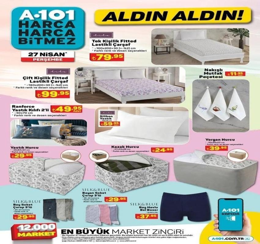 A101 30 Nisan aktüel katalog 2023 yayınlandı! A101 Bahar ürünlerinde dev indirim var! Ped, çadır ne ararsan fiyatlar dipte!