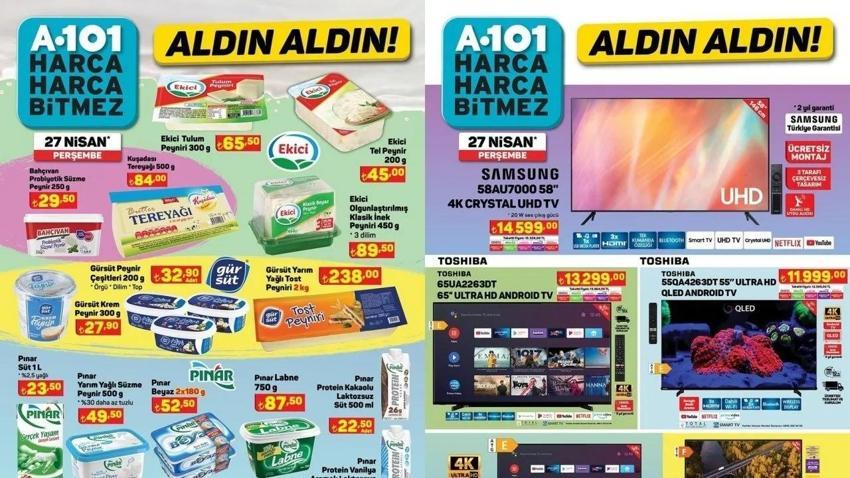 A101 30 Nisan aktüel katalog 2023 yayınlandı! A101 Bahar ürünlerinde dev indirim var! Ped, çadır ne ararsan fiyatlar dipte!