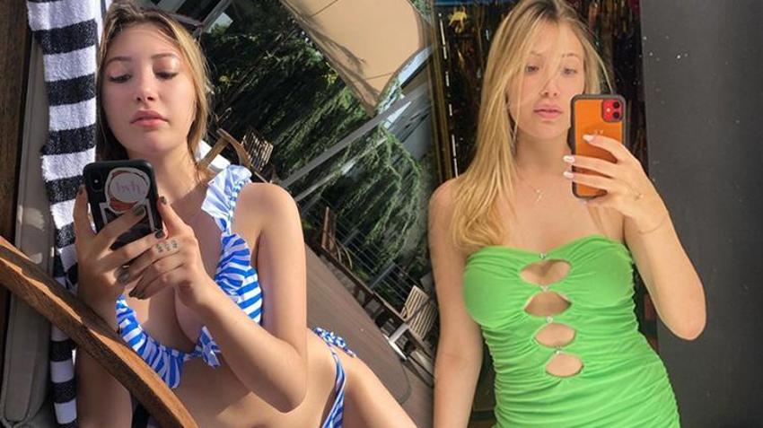 Yasmin Erbil sezonu açtı! Bikinili pozlarını paylaştı