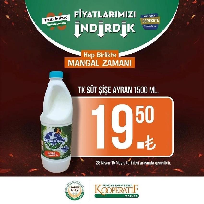 Tarım Kredi 3 mayıs -15 Mayıs 2023 aktüel katalog yayınlandı! Ayçiçek Yağı ve bebek bezinde çılgın indirim geldi!