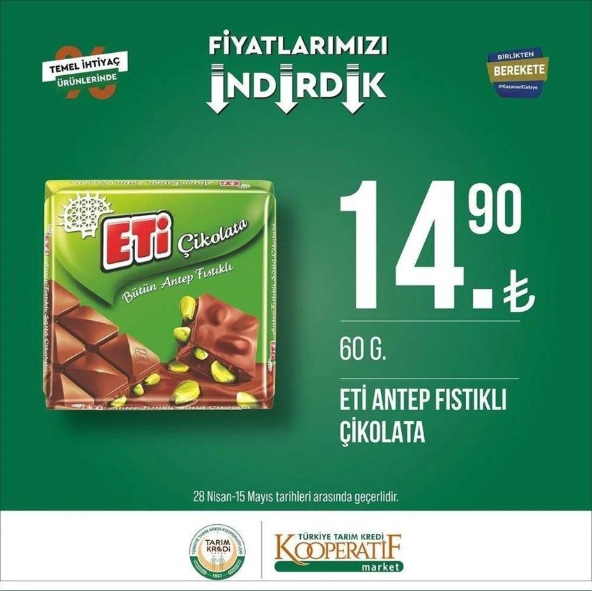 Tarım Kredi 3 mayıs -15 Mayıs 2023 aktüel katalog yayınlandı! Ayçiçek Yağı ve bebek bezinde çılgın indirim geldi!