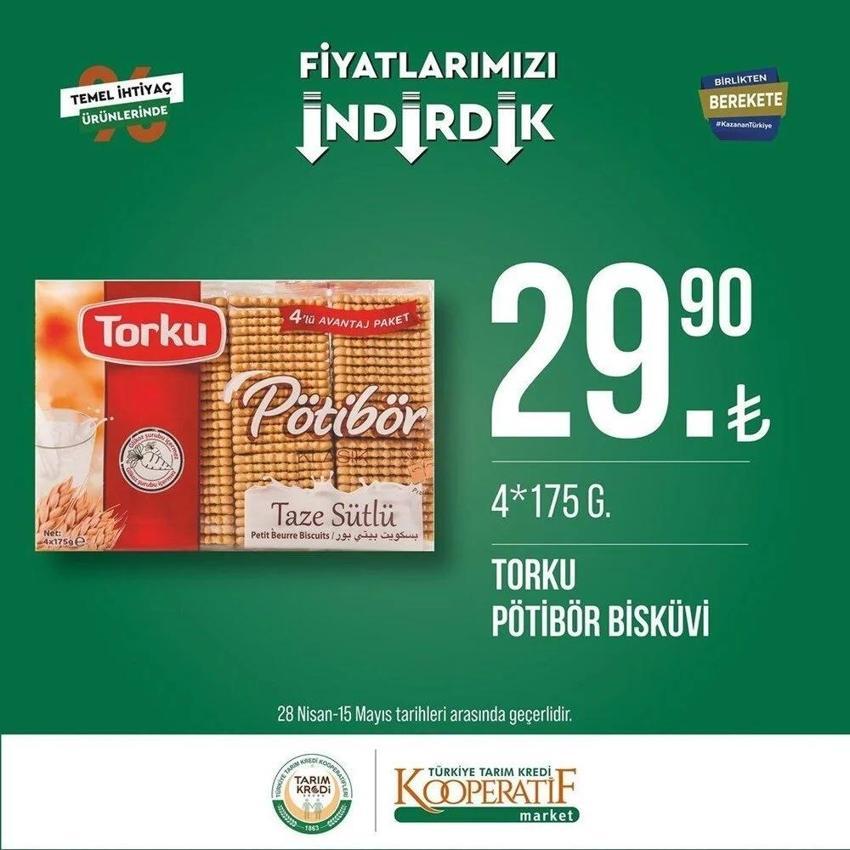 Tarım Kredi 3 mayıs -15 Mayıs 2023 aktüel katalog yayınlandı! Ayçiçek Yağı ve bebek bezinde çılgın indirim geldi!