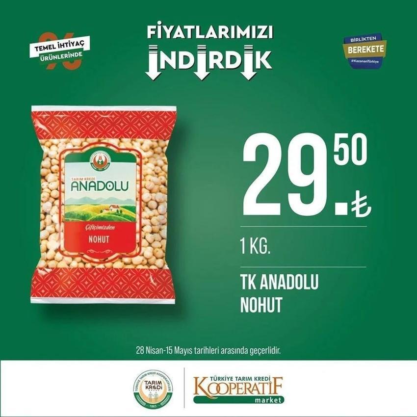 Tarım Kredi 3 mayıs -15 Mayıs 2023 aktüel katalog yayınlandı! Ayçiçek Yağı ve bebek bezinde çılgın indirim geldi!