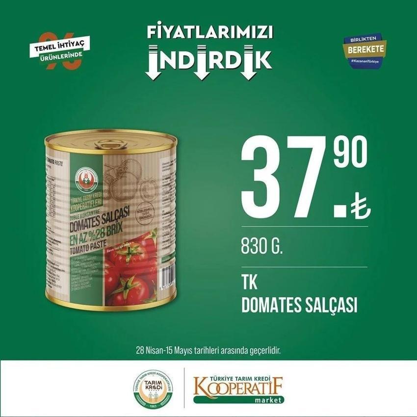 Tarım Kredi 3 mayıs -15 Mayıs 2023 aktüel katalog yayınlandı! Ayçiçek Yağı ve bebek bezinde çılgın indirim geldi!