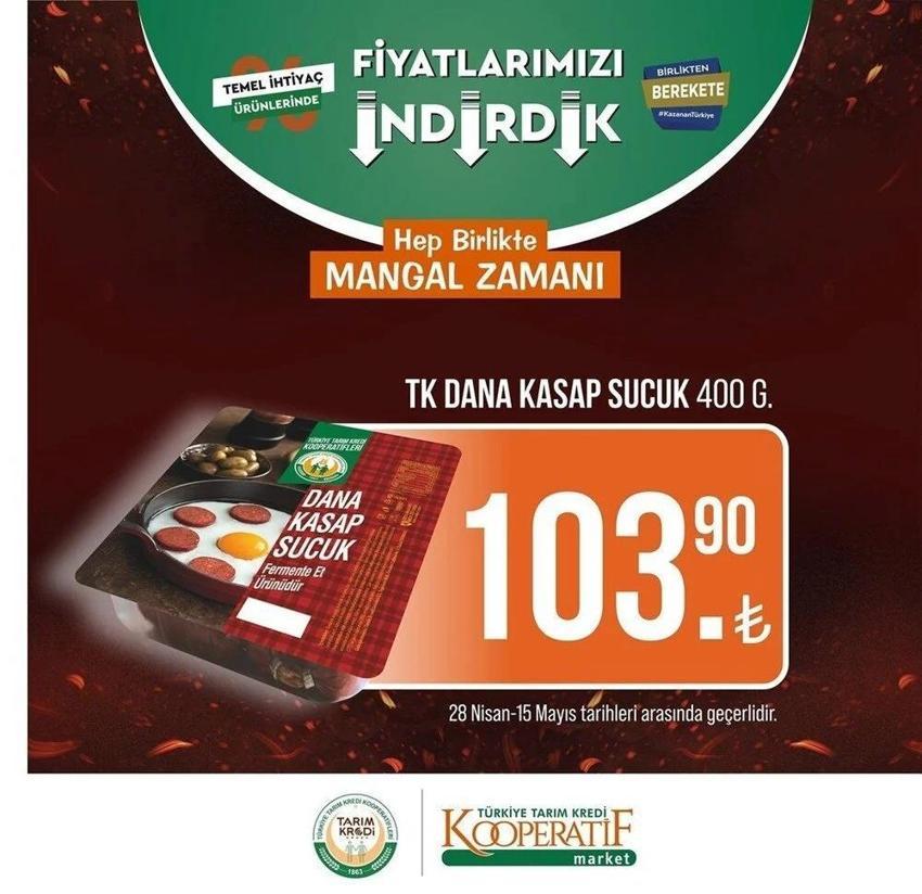 Tarım Kredi 3 mayıs -15 Mayıs 2023 aktüel katalog yayınlandı! Ayçiçek Yağı ve bebek bezinde çılgın indirim geldi!
