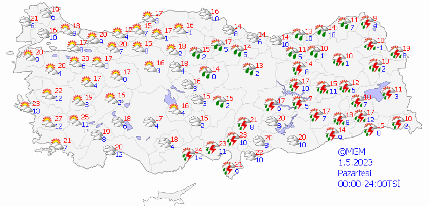 Çok kuvvetli yağmur başlıyor! 20 il için sarı uyarı verildi, Meteoroloji son dakika açıkladı