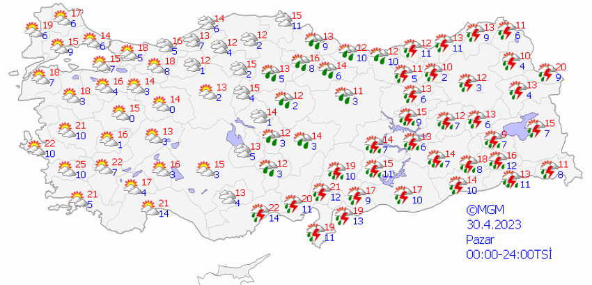 Çok kuvvetli yağmur başlıyor! 20 il için sarı uyarı verildi, Meteoroloji son dakika açıkladı