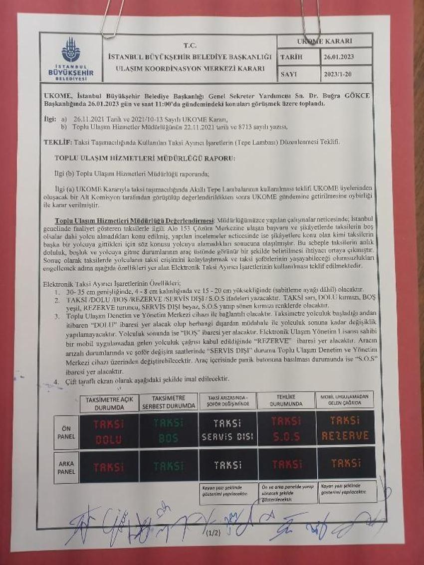 Taksilerde yeni dönem! Mayıs ayında başlayacaktı, flaş açıklama geldi
