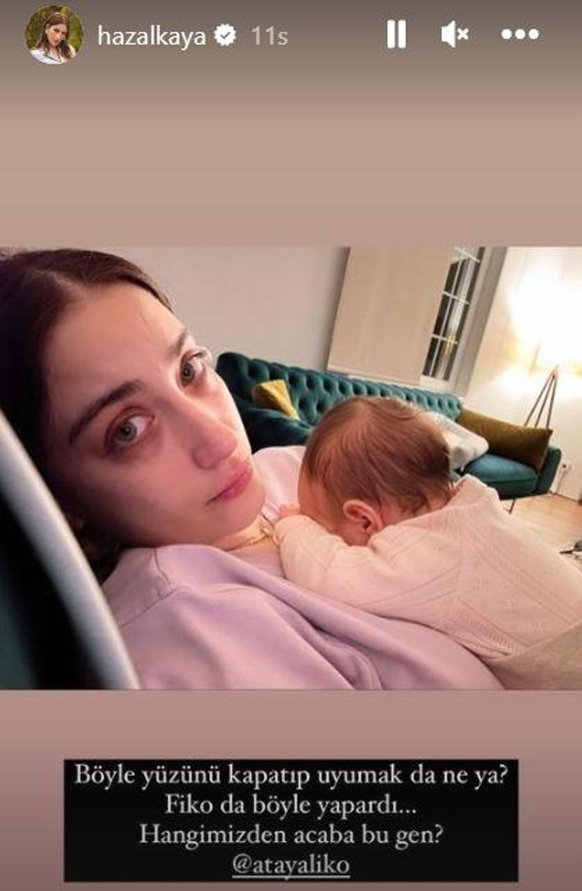 Hazal Kaya'dan Leyla Süreyya paylaşımı: 'Hangimizden acaba bu gen?'