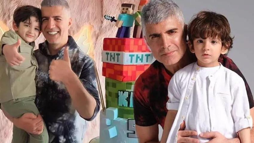 Samar Dadgar paylaştı! Özcan Deniz'in oğlu Kuzey 5 yaşına bastı