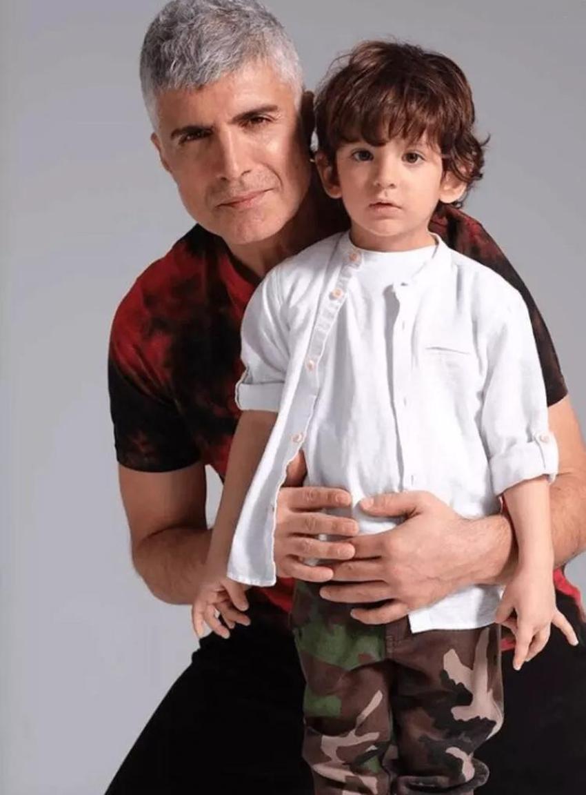 Samar Dadgar paylaştı! Özcan Deniz'in oğlu Kuzey 5 yaşına bastı