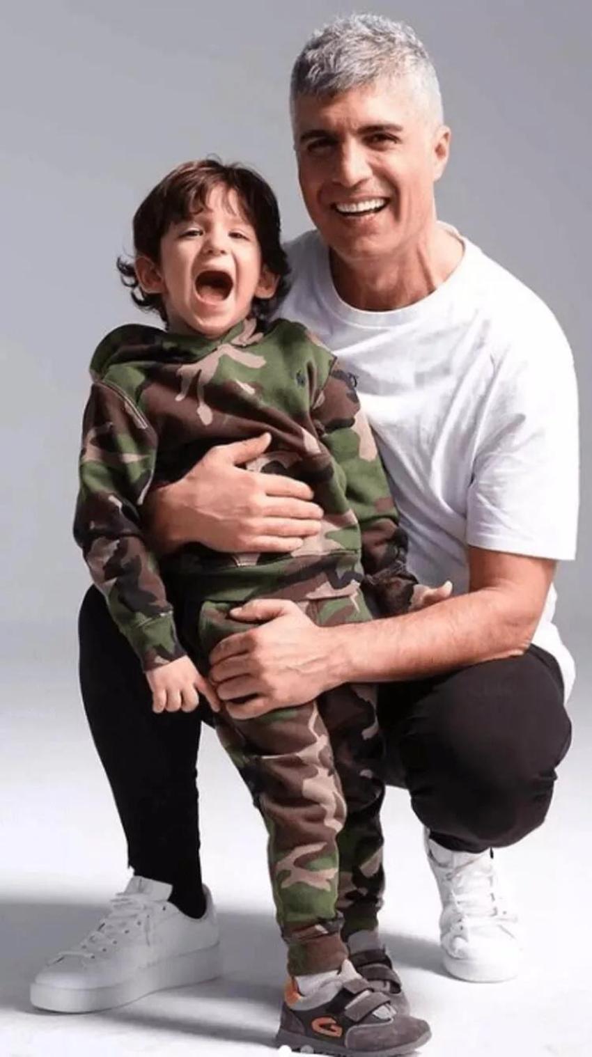 Samar Dadgar paylaştı! Özcan Deniz'in oğlu Kuzey 5 yaşına bastı