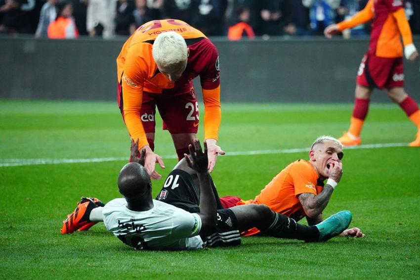 Ghezzal canlı yayında Gedson tezahüratı yaptı Galatasaray Vodafone Park'tan çıkamadı