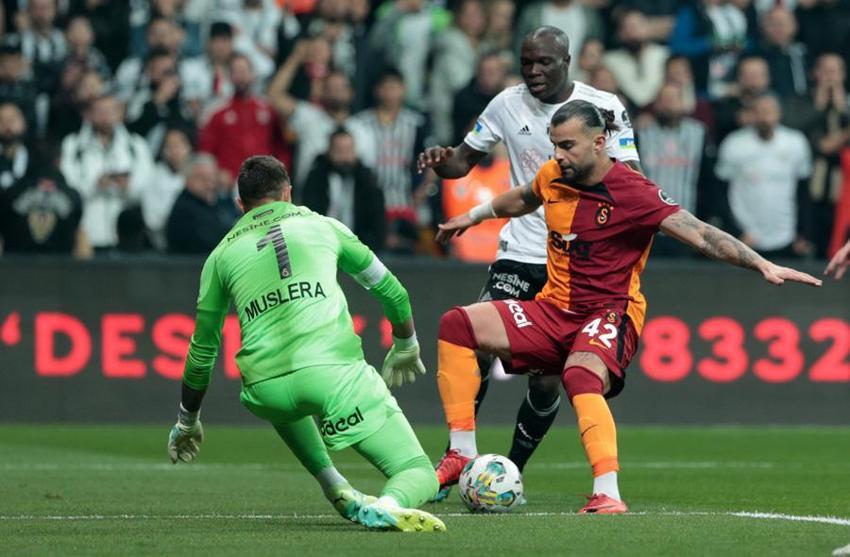 Ghezzal canlı yayında Gedson tezahüratı yaptı Galatasaray Vodafone Park'tan çıkamadı