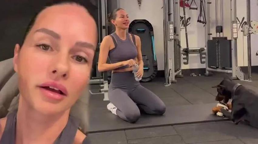 Yasemin Özilhan tatil dönüşü soluğu sporda aldı!