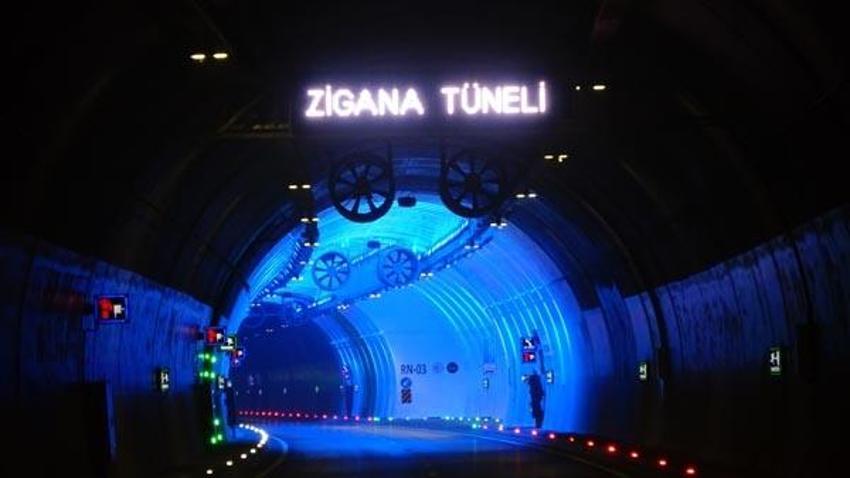 Zigana Tüneli 3 Mayıs'ta hizmete giriyor! Açılışı Cumhurbaşkanı Erdoğan yapacak
