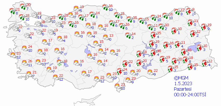 Mayısta kar yağışı ve şiddetli sağanak açıklaması! Saat verildi, Meteoroloji son dakika illeri uyardı