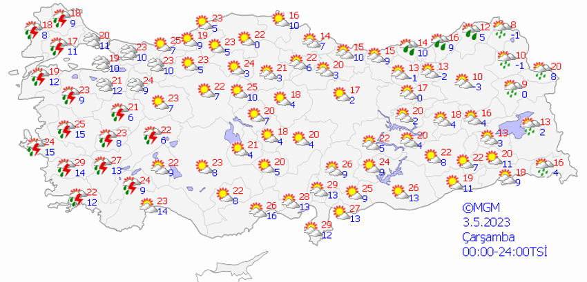 Mayısta kar yağışı ve şiddetli sağanak açıklaması! Saat verildi, Meteoroloji son dakika illeri uyardı
