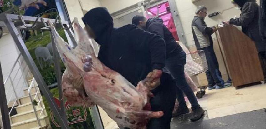 İstanbul'daki et halinde hijyen tartışması