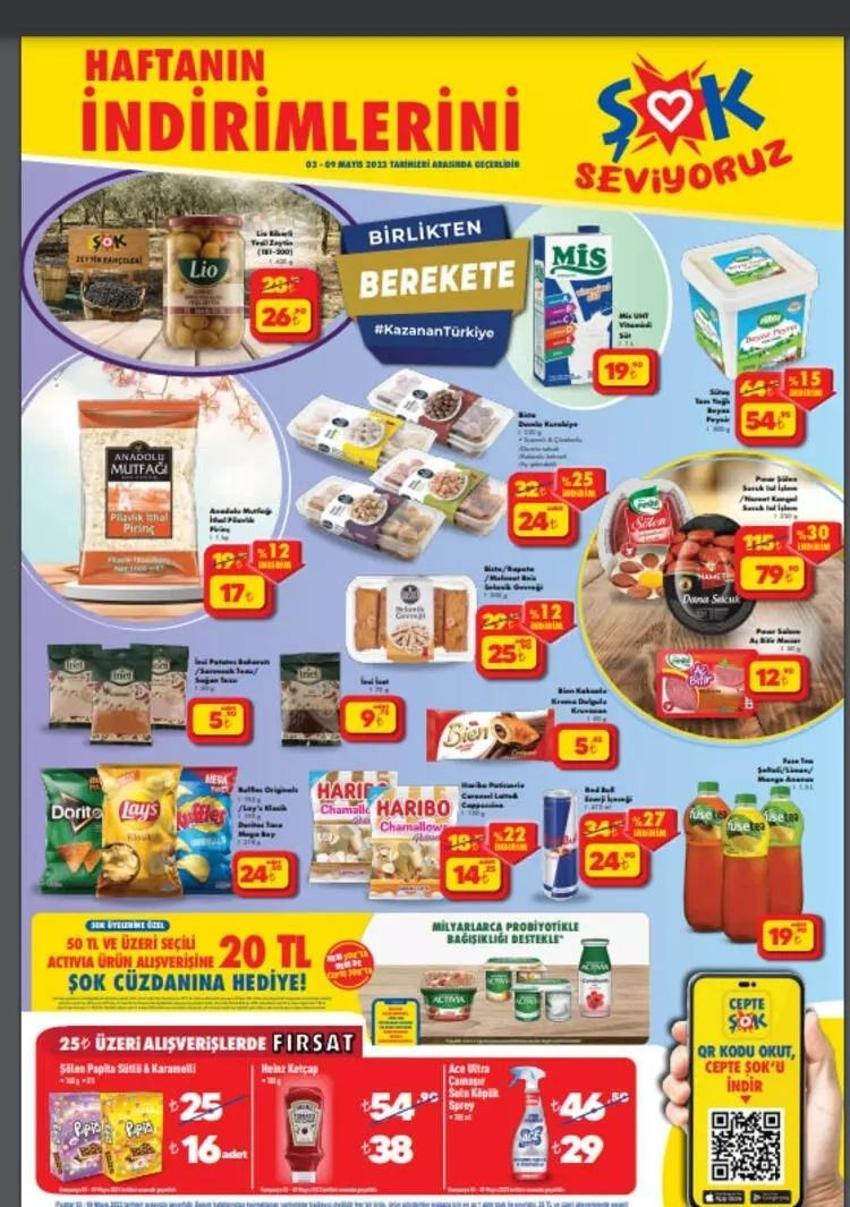 4-9 Mayıs ŞOK aktüel 2023 katalog yayınlandı! ŞOK ayçiçek yağında, şampuanda fiyatlar tepetaklak!