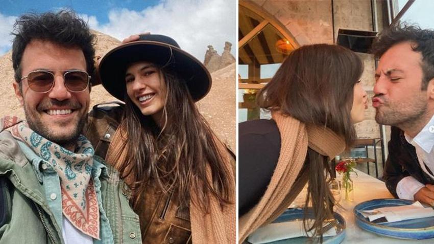 Ecem Çırpan ile Lider Şahin'in romantik Kapadokya tatili!